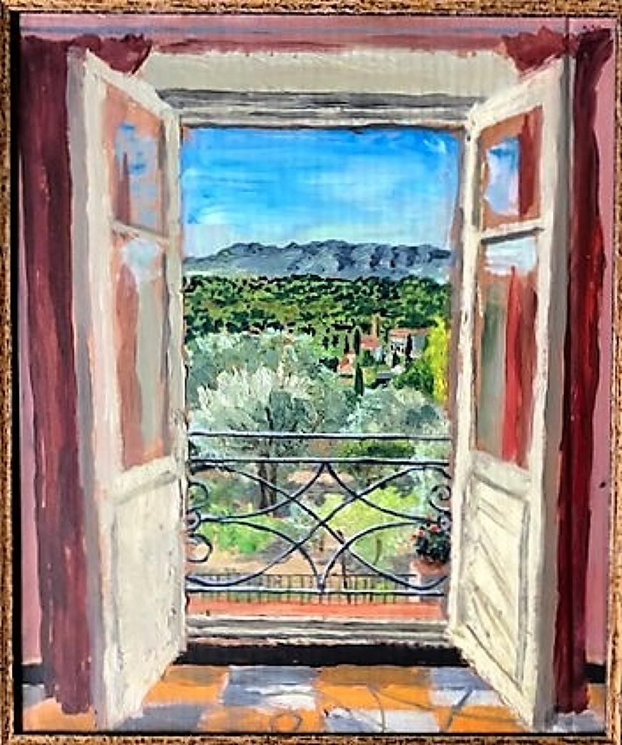 Alex Uxbridge - Bedroom window, Provence 11.