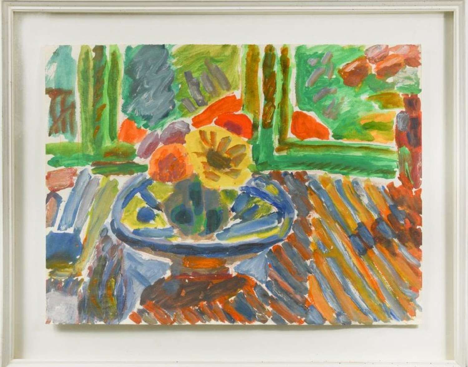 George Hooper 1910-1994 - Flowers by the Window