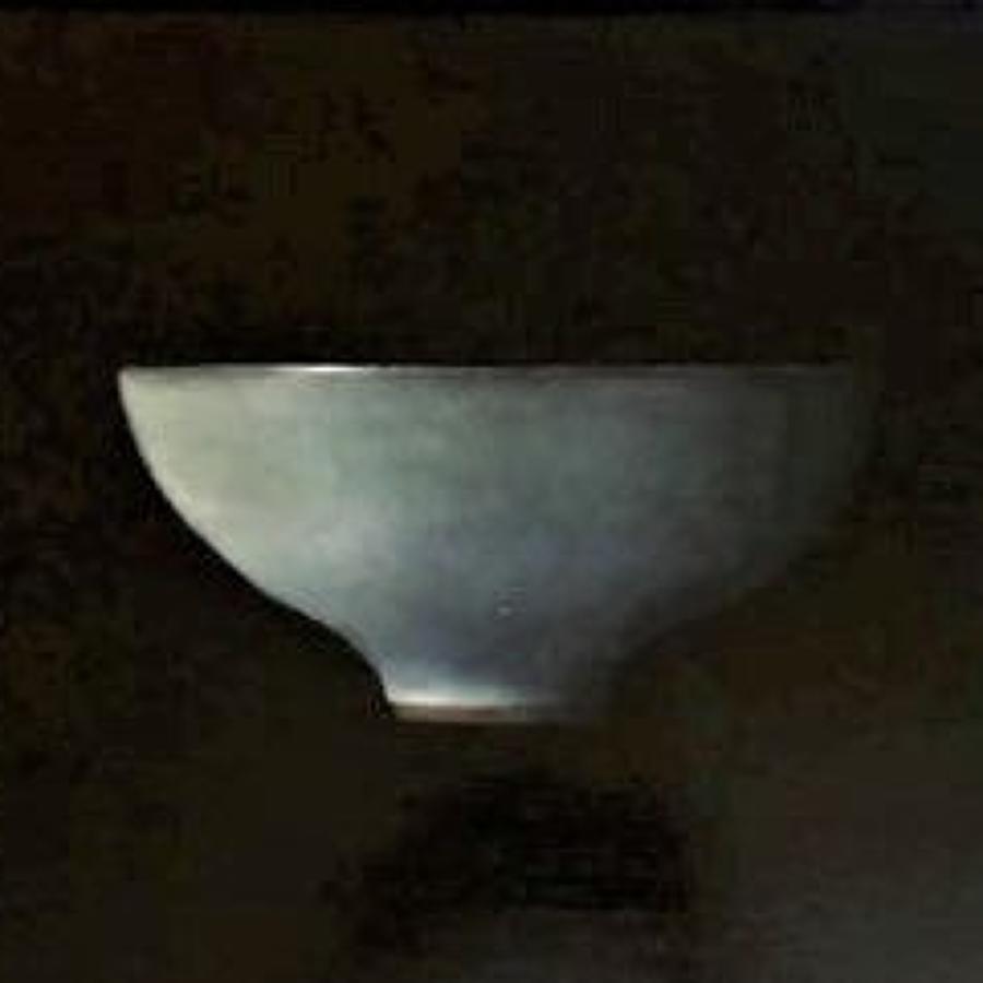 Judith Kuehne. Blue bowl in the distance.