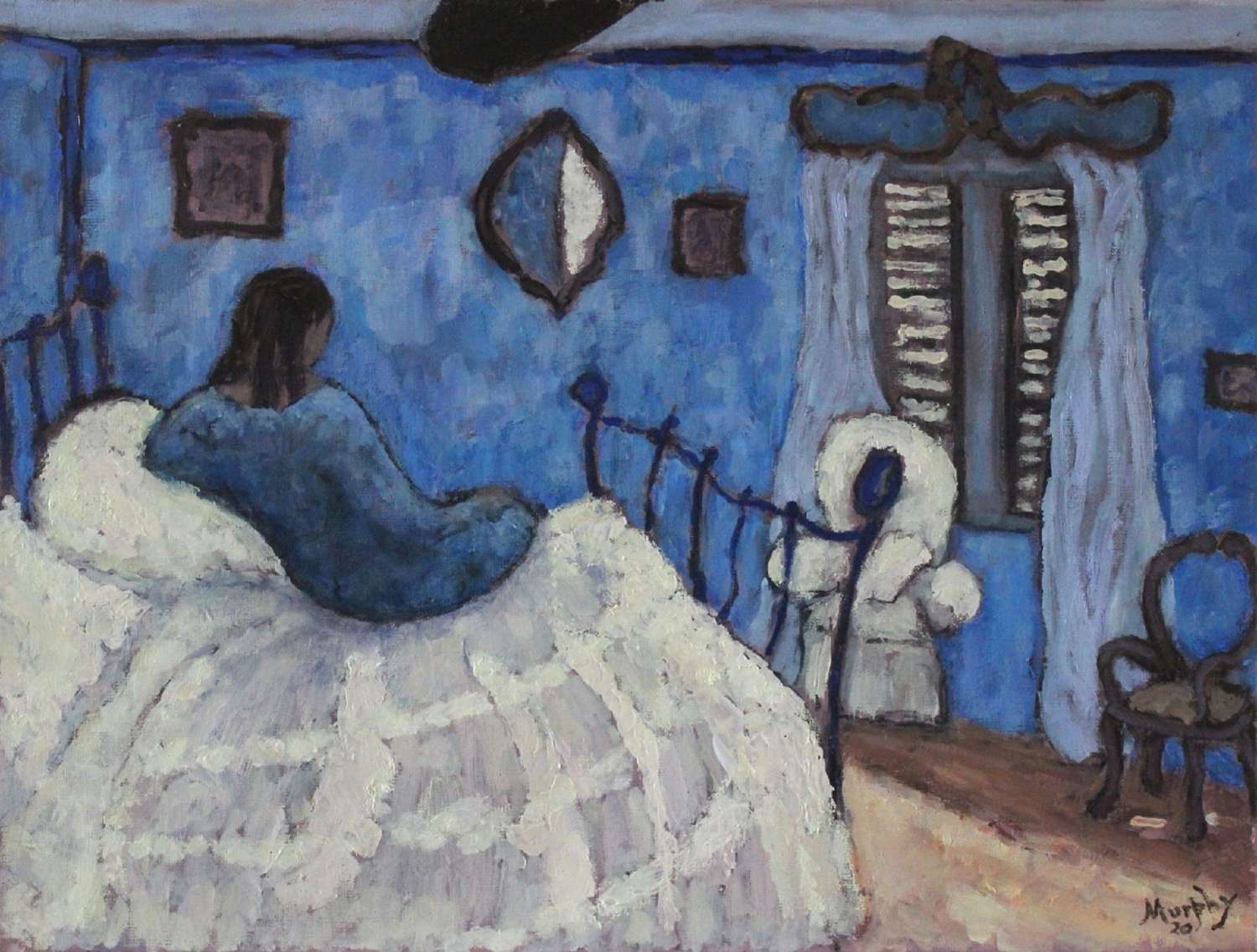 Anthony Murphy. Blue Bedroom