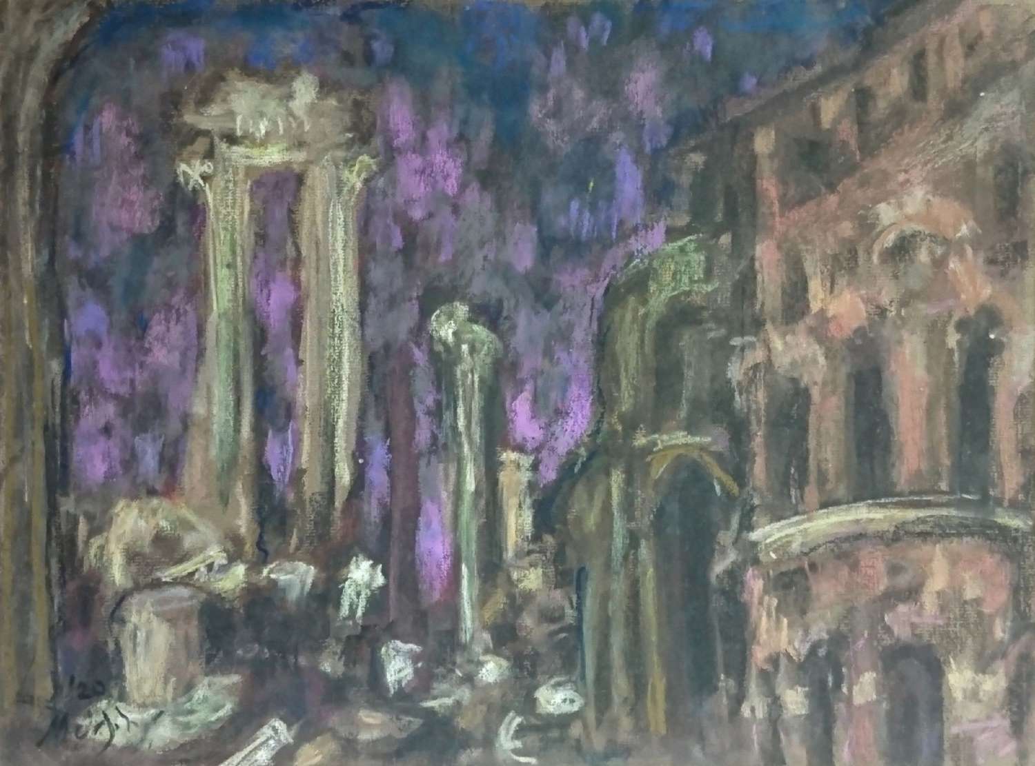 Anthony Murphy.  Rome, the Ruins.