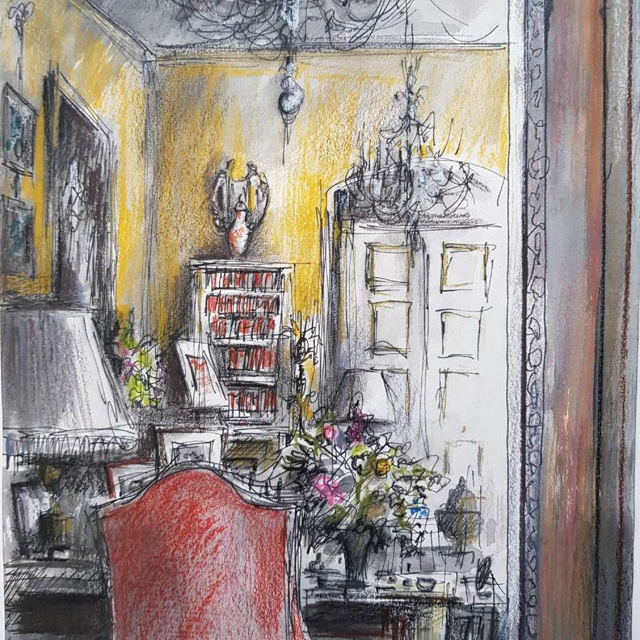 Trevor Newton. Nancy Lancaster's Yellow Room 1.